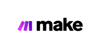 Make logo, an AI-powered solution for automating processes and AI agents.