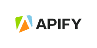 Apify logo, an AI-powered platform for web automation and data scraping.