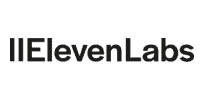 ElevenLabs logo, a service used for AI voice generation in the FLO agency.